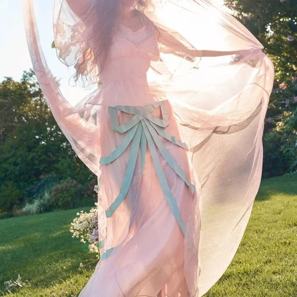 LoveShackFancy Hensley Gown - Picture 3 of 9